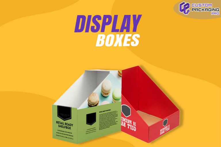 Custom Printed Display Boxes Wholesale