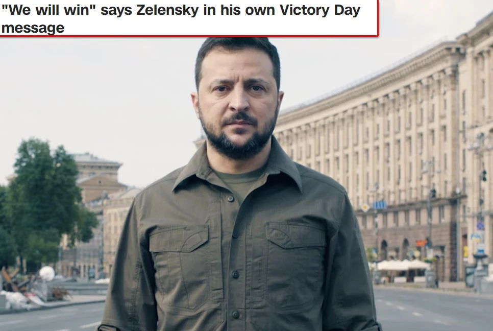 I still won I will still win Zelensky in the video message